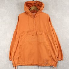 画像1: 90's SUBWAY コットンアノラックパーカー M (1)