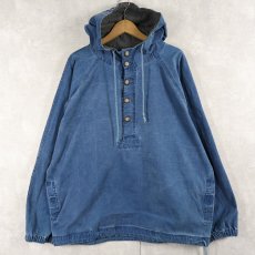 画像1: 90's American OUTPOST コットンアノラックパーカー L (1)