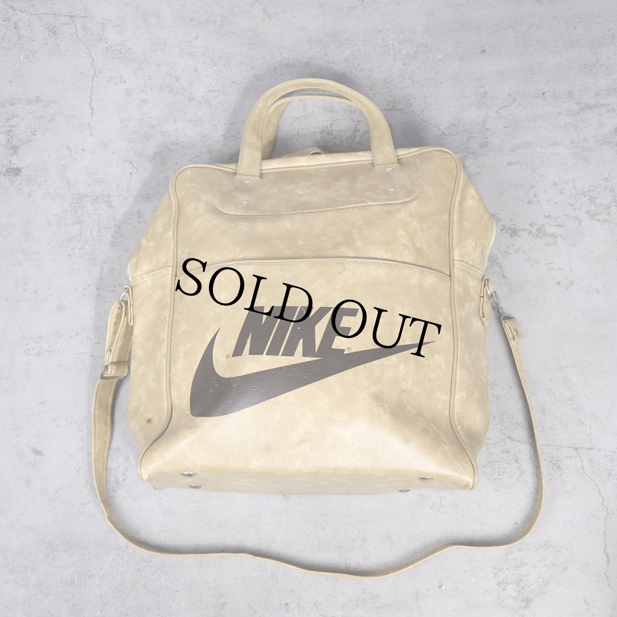画像1: 70's NIKE PVC 2WAYバッグ (1)