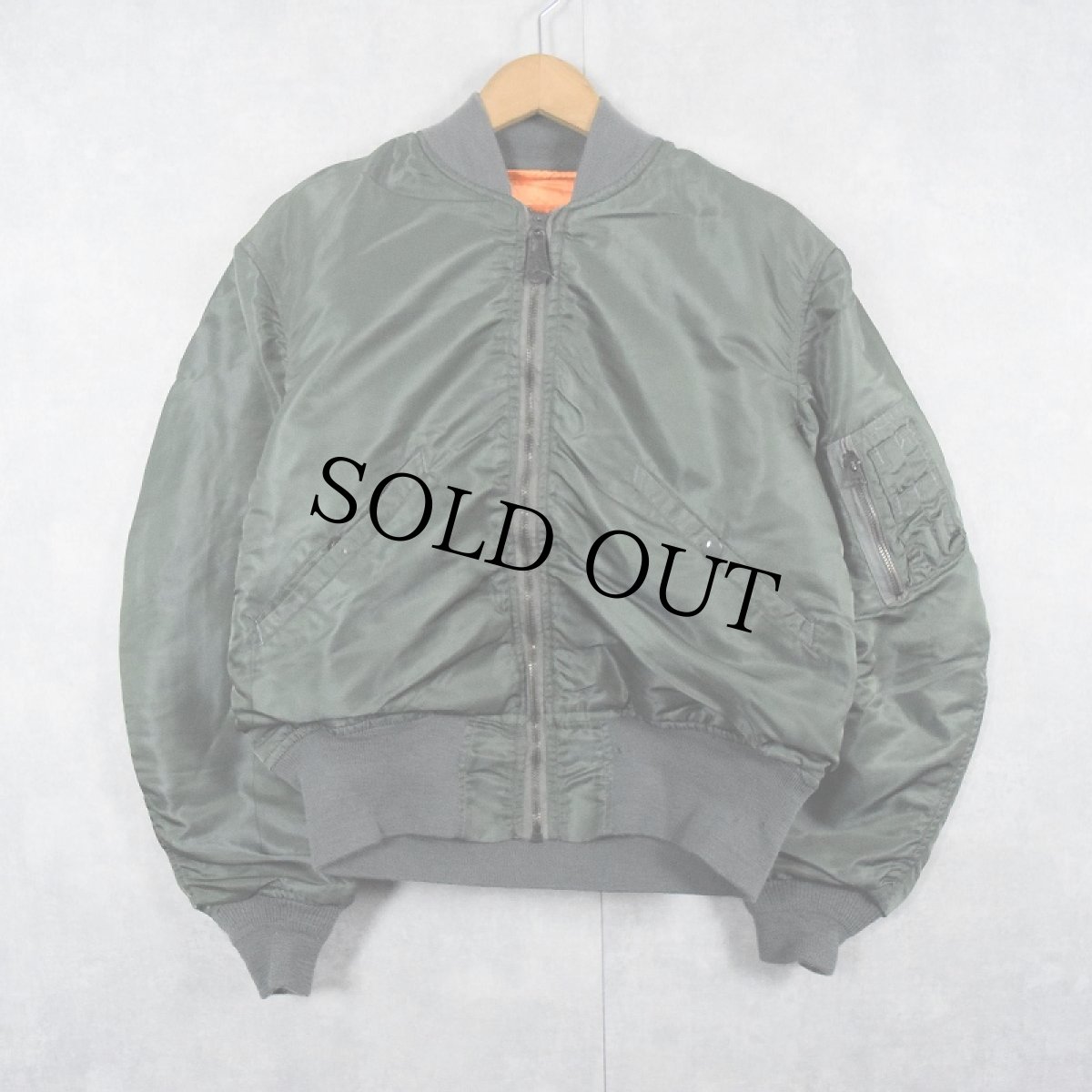 画像2: 60's U.S.AIR FORCE L-2B フライトジャケット MEDIUM (2)