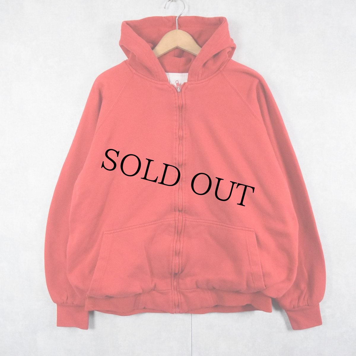 画像1: 裏サーマル スウェットジップパーカー (1)