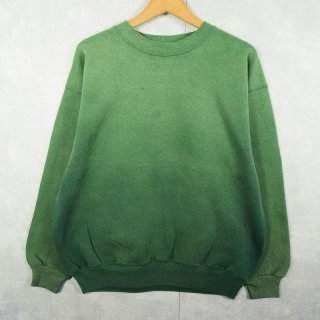 50's 60's ビンテージスウェット　フェード ビッグサイズ ヴィンテージ スウェット 60年代 ラグラン フェード ブラック | FUNS