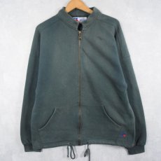 画像1: 90's RUSSELL ATHLETIC "HIGH COTTON" スウェットジップジャケット M (1)