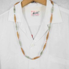画像2: 1910's WWI British "Wallpaper and Glass Beads" Necklace (2)