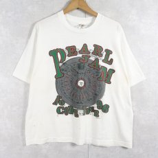 画像1: 1996 PEARL JAM USA製 "NO CODE TOUR 96" オルタナティブロックバンドツアープリントTシャツ XL (1)
