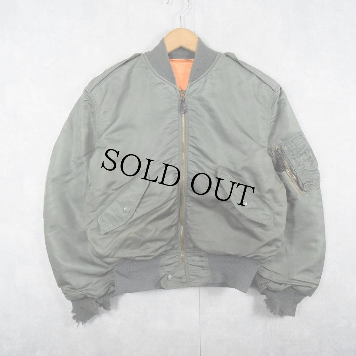 画像1: 60's U.S.AIR FORCE L-2B フライトジャケット MEDIUM相当 (1)