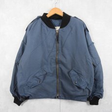画像2: 90's ROYAL CANADIAN AIR FORCE フライトジャケット SIZE7344 (2)