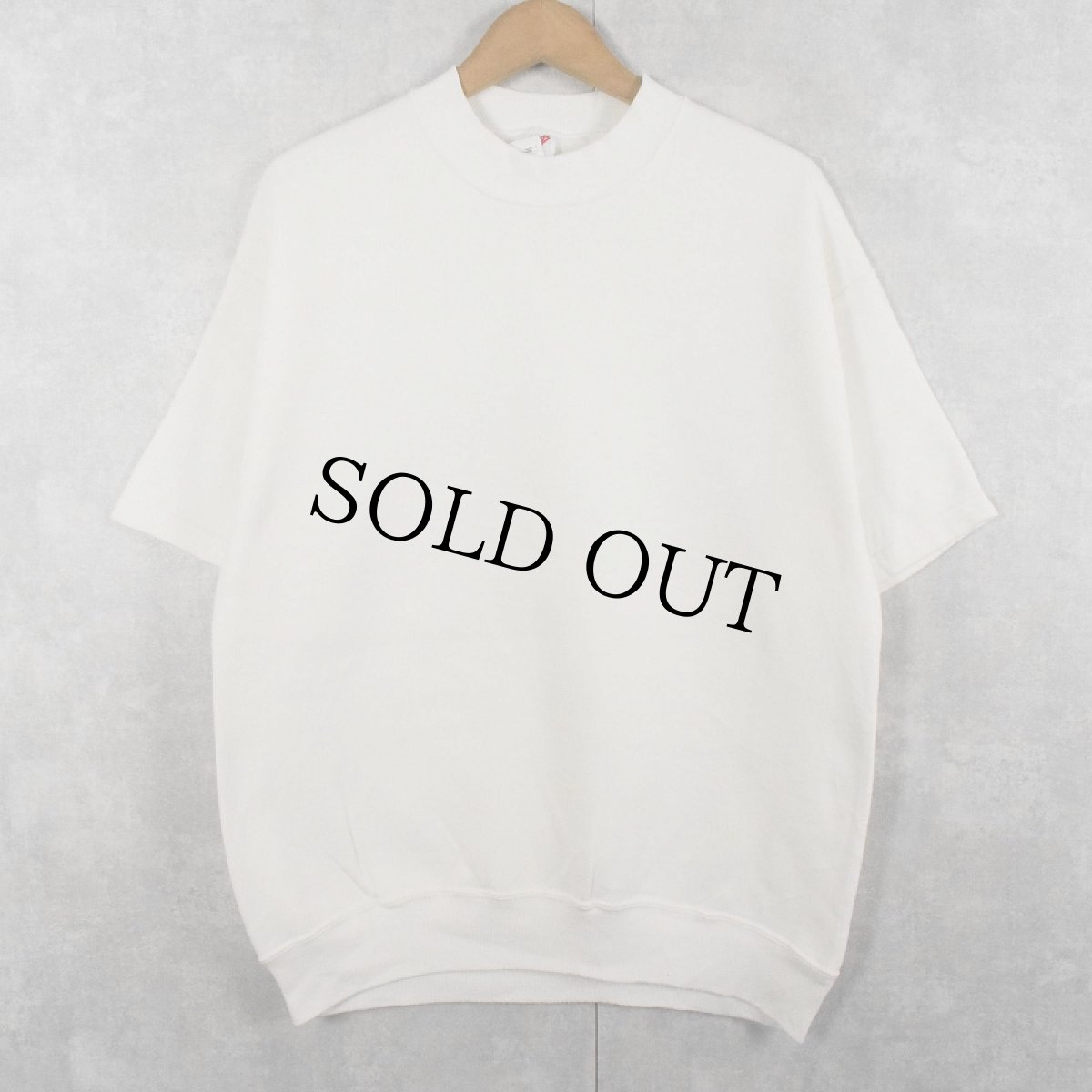 画像1: 90's JERZEES USA製 無地 半袖スウェット L (1)