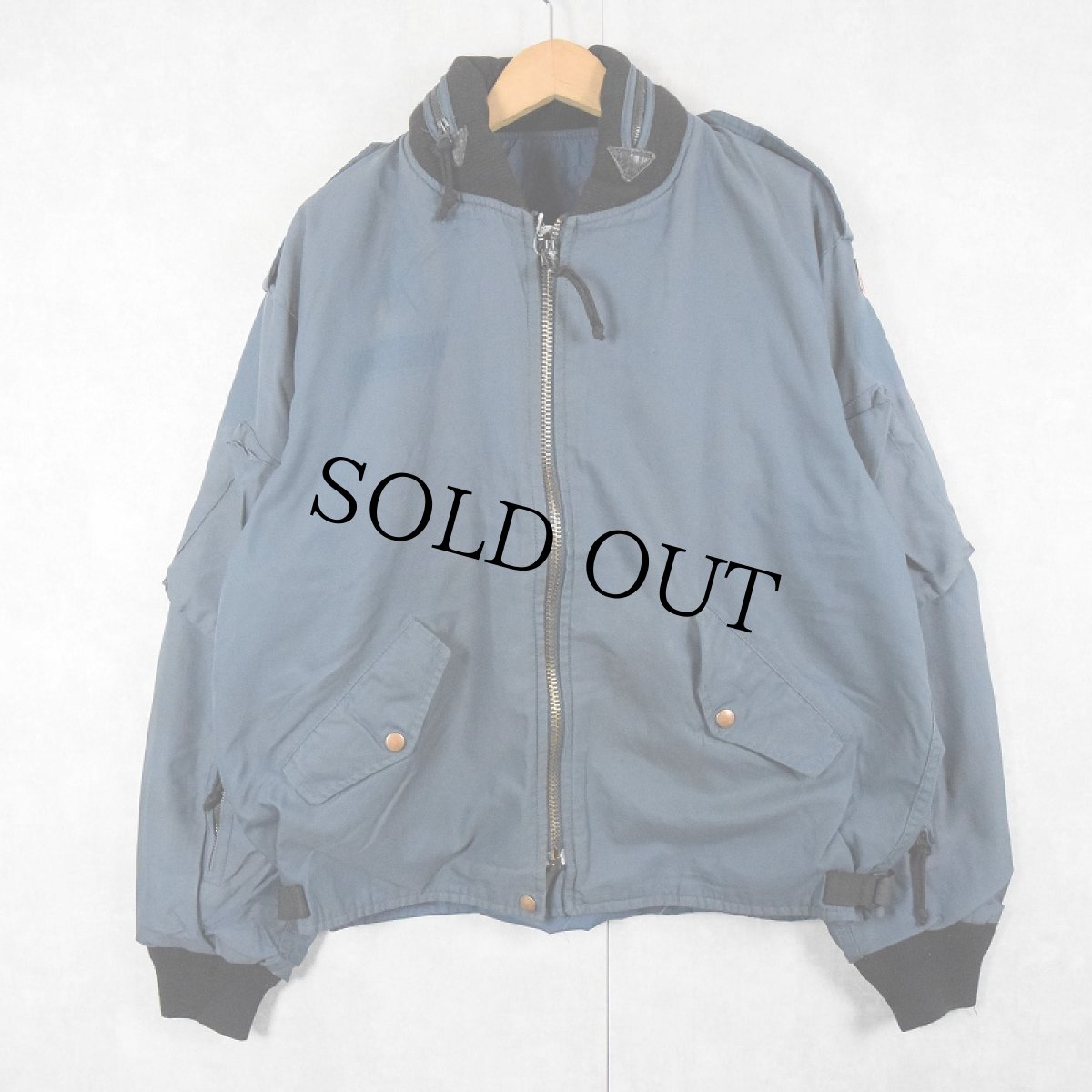 画像1: 90's ROYAL CANADIAN AIR FORCE フライトジャケット SIZE7344 (1)