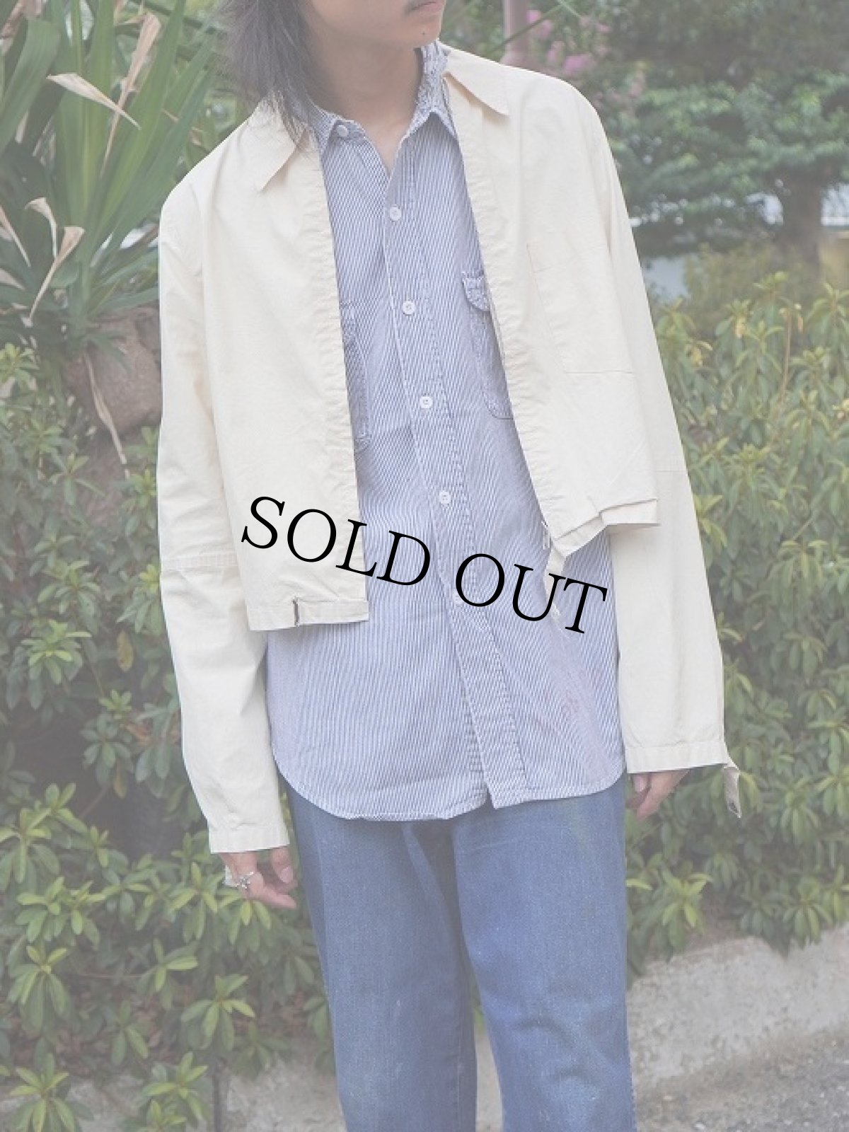 画像3: 80's BIG MAC ヒッコリーストライプ柄 ワークシャツ (3)