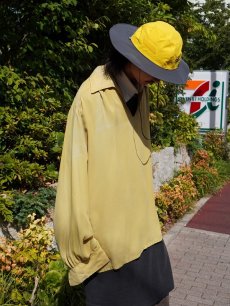 画像3: 〜60's Rochester Clothing レーヨン縮緬 スキッパーシャツ XXL (3)