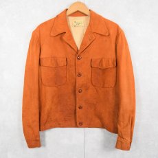 画像1: 50〜60’s MADE IN CALIFORNIA  スエードレザージャケット (1)