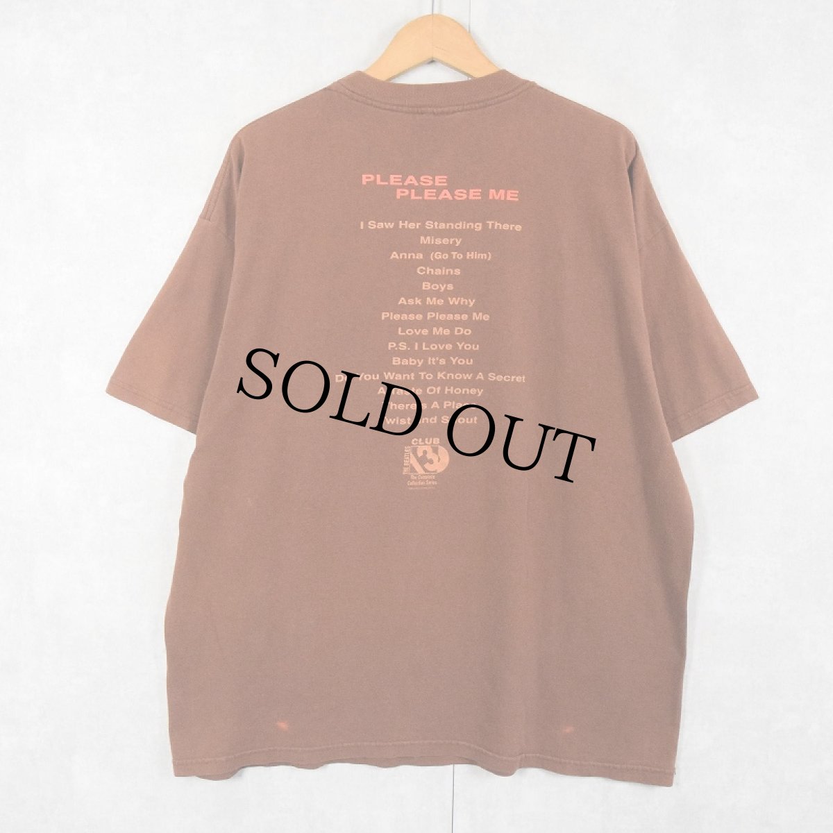 画像2: 1998 THE BEATLES USA製 "PLEASE PLEASE ME" ロックバンドアルバムTシャツ XL (2)