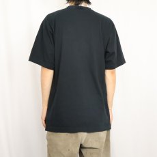 画像3: 90's MONSTERS IN BLUE 映画パロディ プリントTシャツ BLACK XL (3)