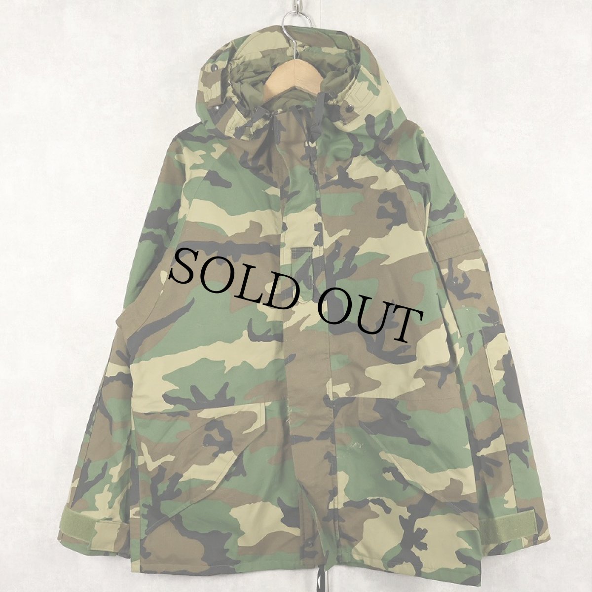 画像1: 90's U.S.MILITARY ECWCS GEN1 ウッドランドカモ GORE-TEXパーカ MEDIUM-REGULAR (1)