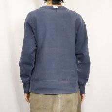 画像3: 80's Champion REVERSE WEAVE トリコタグ USA製 "COAST GUARD" プリントスウェット NAVY M (3)