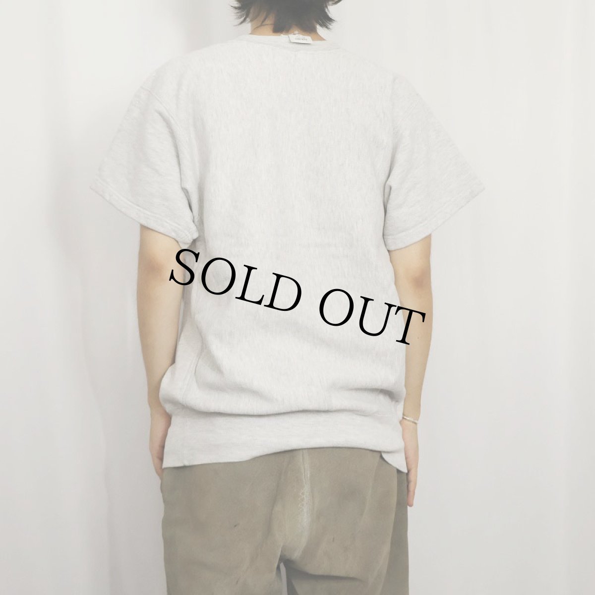 画像3: 90's Champion REVERSE WEAVE USA製 "VANDERBILT" 半袖プリントスウェット XL (3)