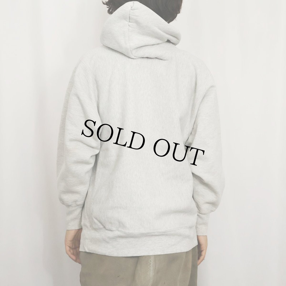 画像3: 90's Champion REVERSE WEAVE USA製 "STANFORD UNIVERSITY" プリントスウェットフーディー XL (3)