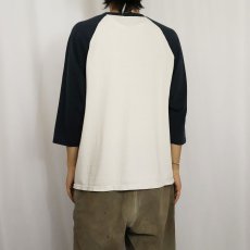 画像3: 90's RAGE AGAINST THE MACHINE "EVIL EMPIRE" ロックバンド ラグランTシャツ (3)