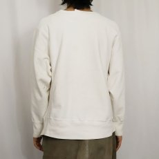 画像3: 80's Champion REVERSE WEAVE トリコタグ USA製 "VANDERBILT" プリントスウェット M (3)