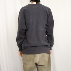 画像3: 90's Champion REVERSE WEAVE USA製 目無しスウェット BLACK XL (3)