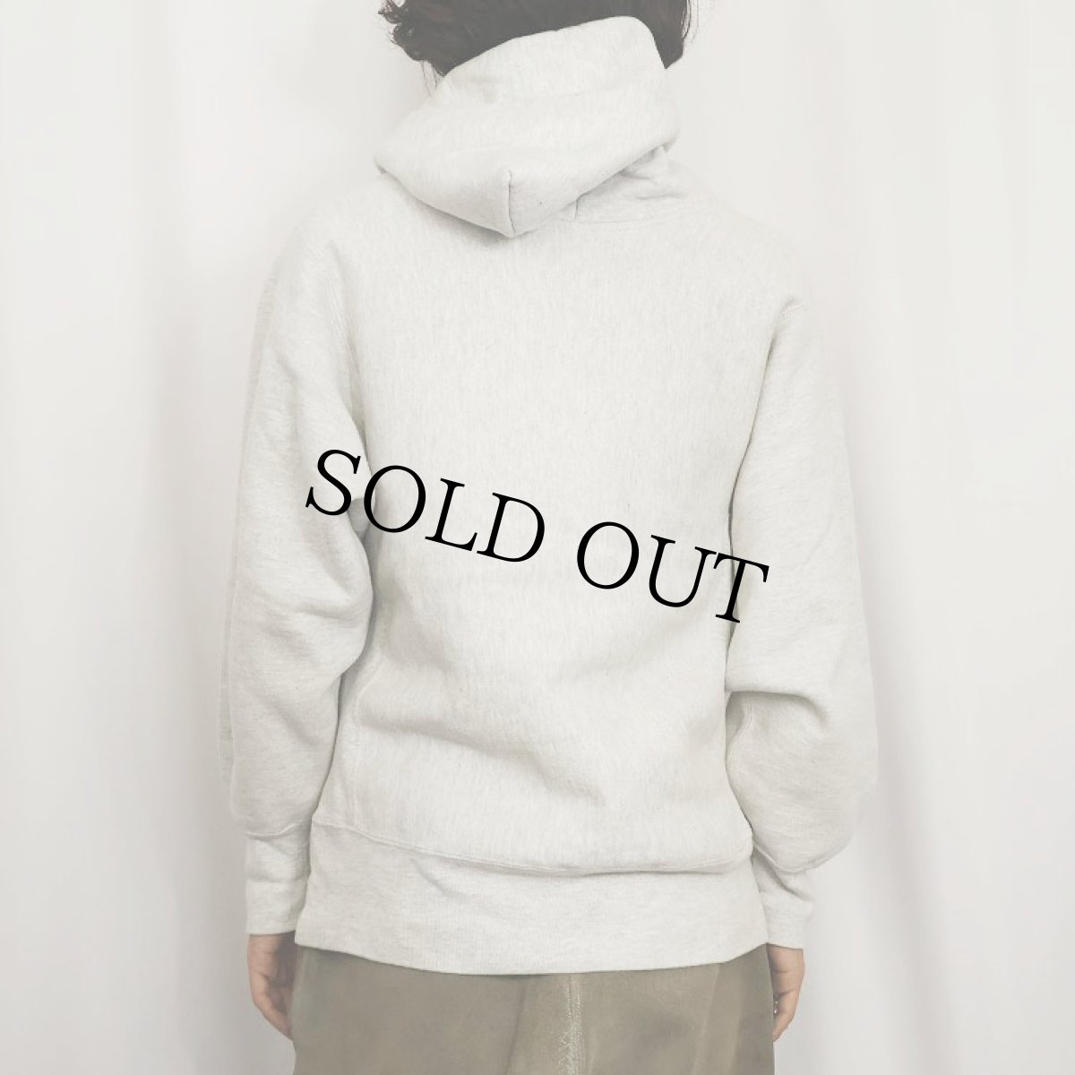 画像3: 90's Champion REVERSE WEAVE USA製 "RUTGERS UNIVERSITY" プリントスウェットフーディー M (3)