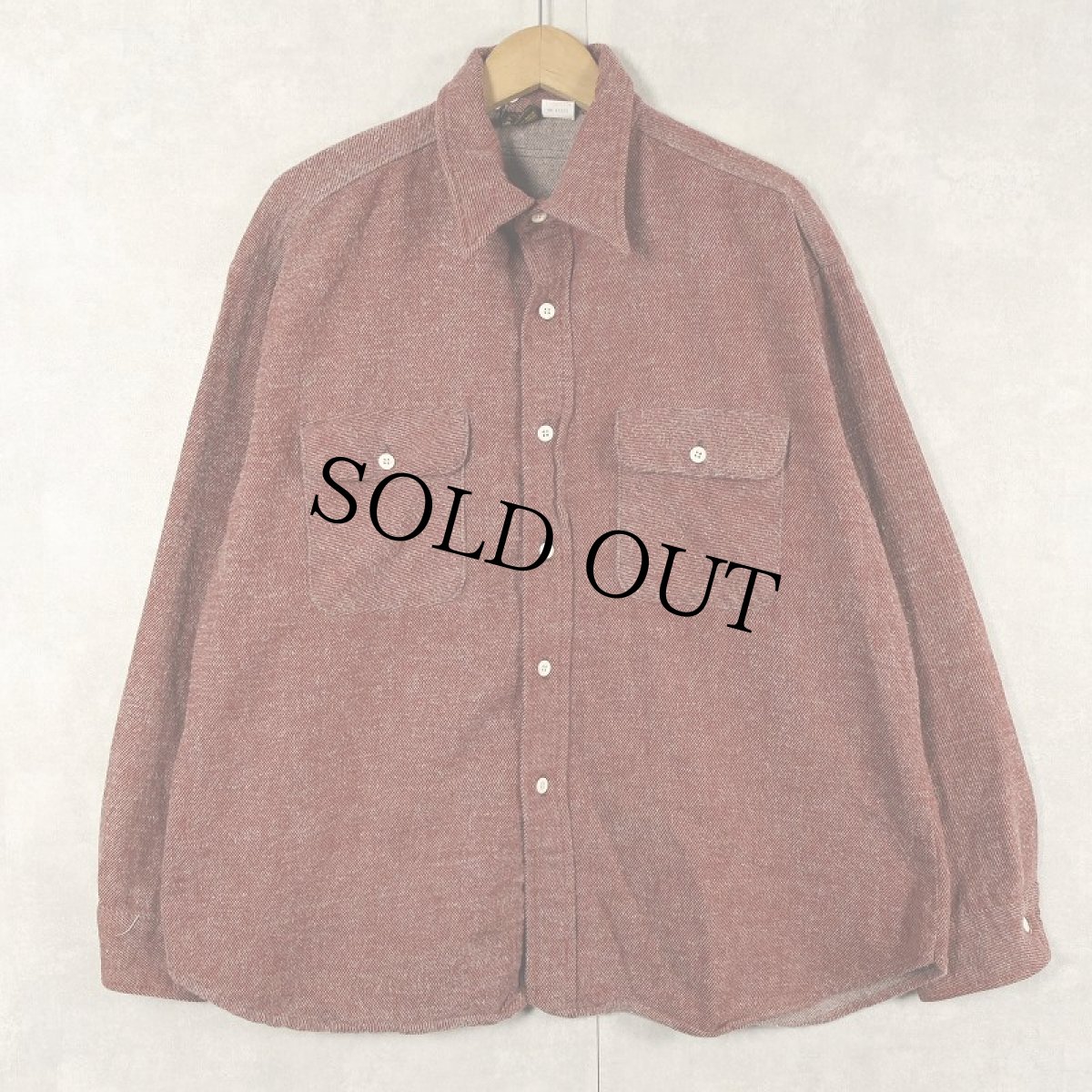 画像1: 70's BIG YANK ヘビーネルシャツ XL (1)