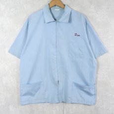 画像2: 80's USA製 "The New SIOUX CITY IRON" ポリコットン ジップジャケット (2)