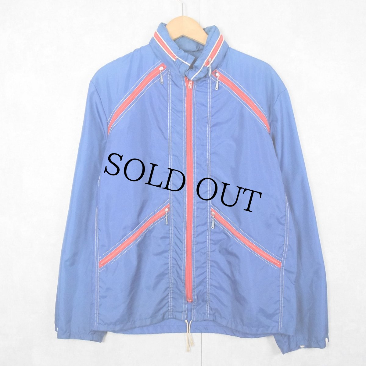 画像1: 60〜70's CAMPUS ナイロンジップジャケット M (1)