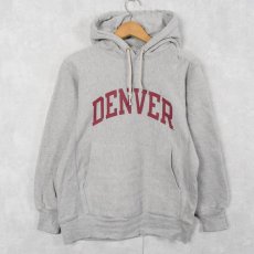 画像1: 2000's Champion REVERSE WEAVE "DENVER" プリントスウェットフーディー S (1)