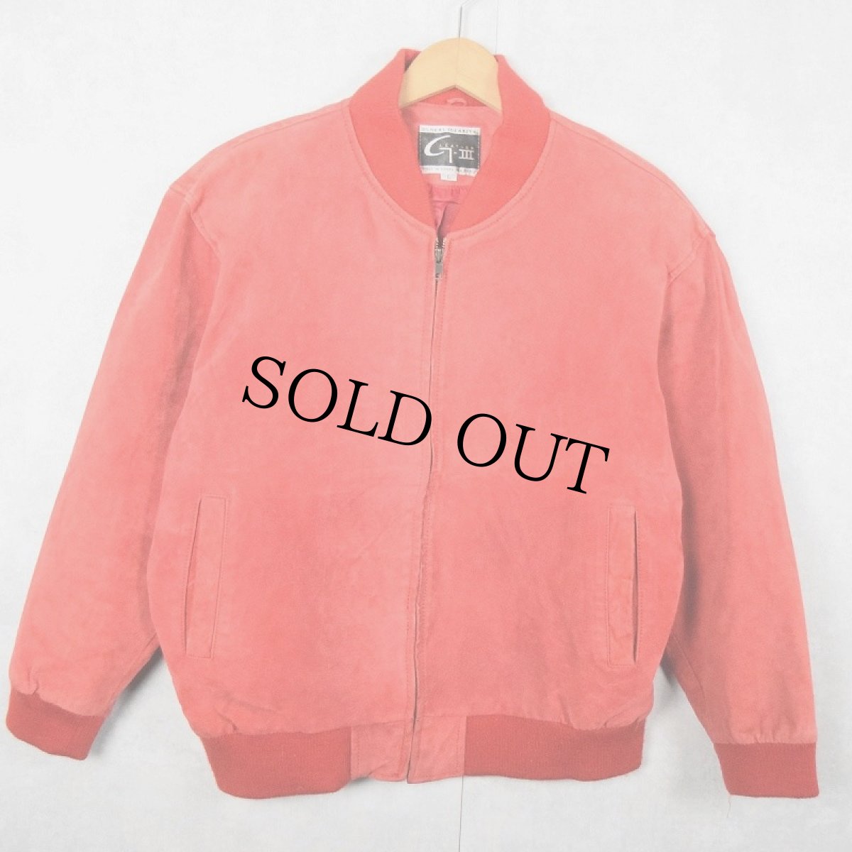 画像1: 90's G-III レザージャケット L (1)