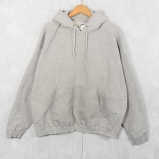 画像2: 90's〜 NIKE USA製 ロゴ刺繍 スウェットフーディー XL (2)