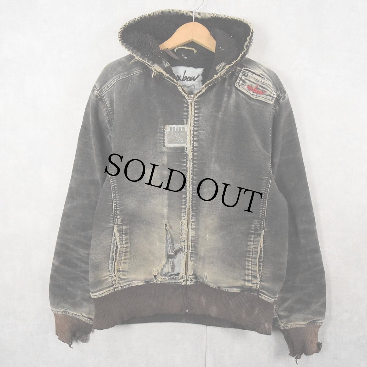 画像1: OXBOW ボアライナー ダックパーカー M (1)