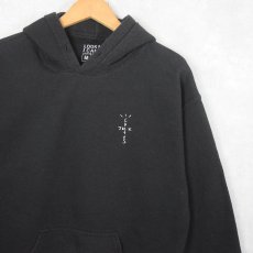 画像2: Travis Scott "Look Mom I Can Fly" ヒップホッププリントスウェットフーディー BLACK M (2)