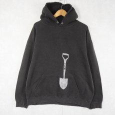 画像1: 2000's My Chemical Romance ロックバンドプリントスウェットフーディー BLACK L (1)