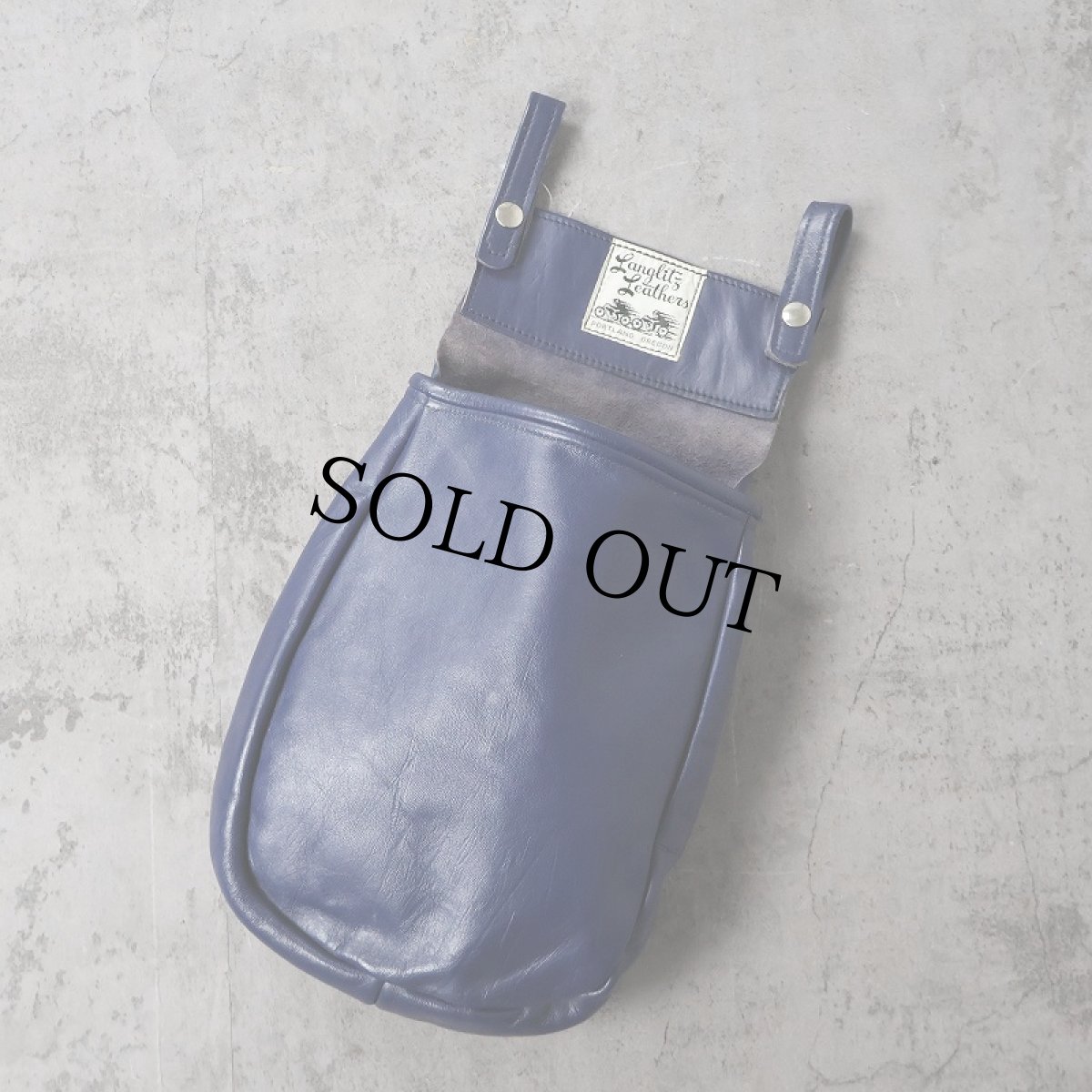 画像1: 〜80's Langlitz Leathers レザーシェルバッグ (1)