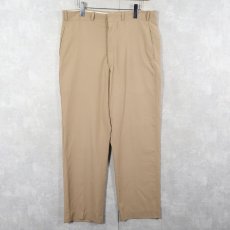 画像1: 70's U.S.ARMY TAN 445 レーヨン混 トラウザーズ W35 (1)