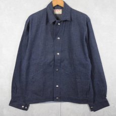 画像1: 70〜80's デニムワークジャケット size38 (1)