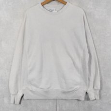画像1: Champion REVERSE WEAVE インサイドアウト 目無しスウェット M (1)