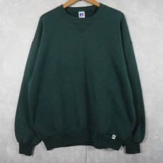 画像1: 90's RUSSELL ATHLETIC USA製 前V 無地スウェット XL (1)
