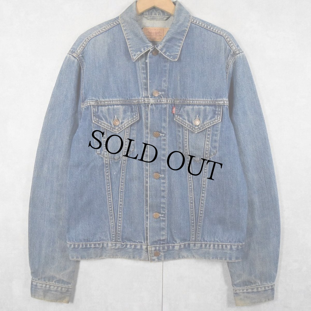 画像1: EURO Levi's 70500-04 デニムジャケット XL (1)