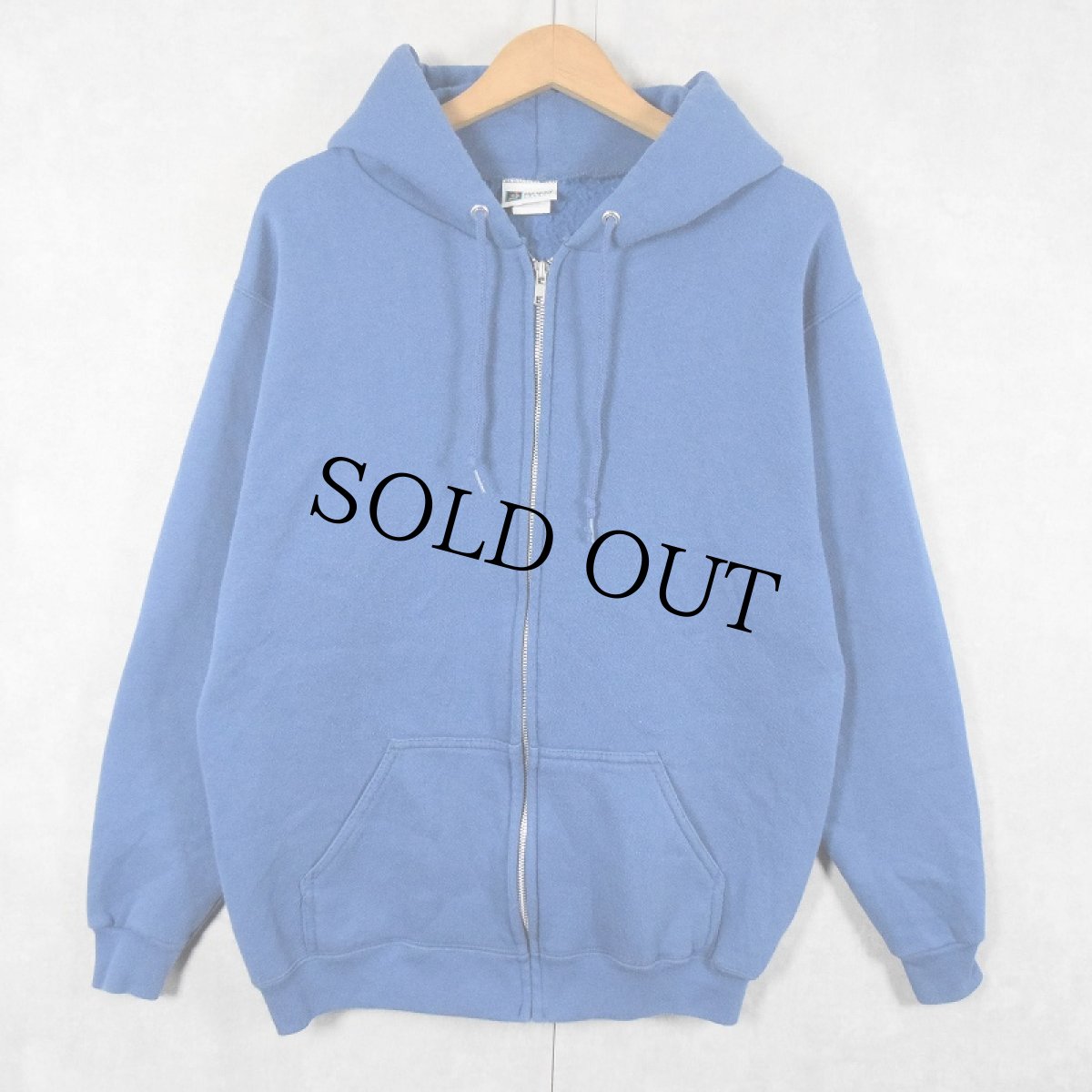 画像1: 90's PRO SPIRIT USA製 スウェットジップパーカー M (1)