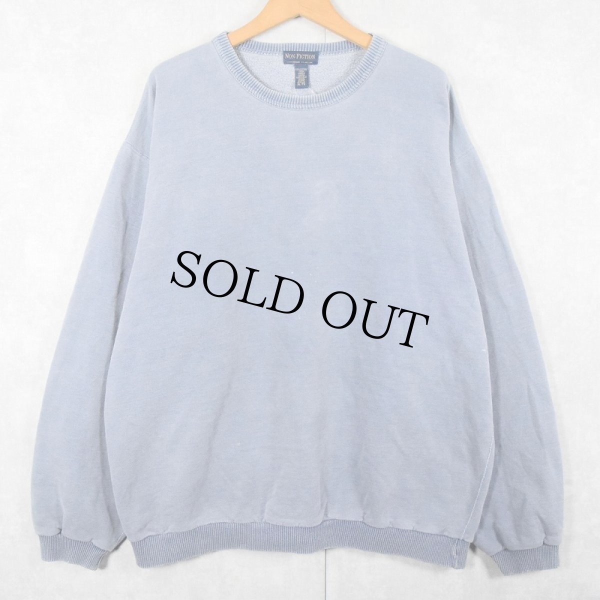 画像1: 90's NON-FICTION フェードスウェット XL (1)