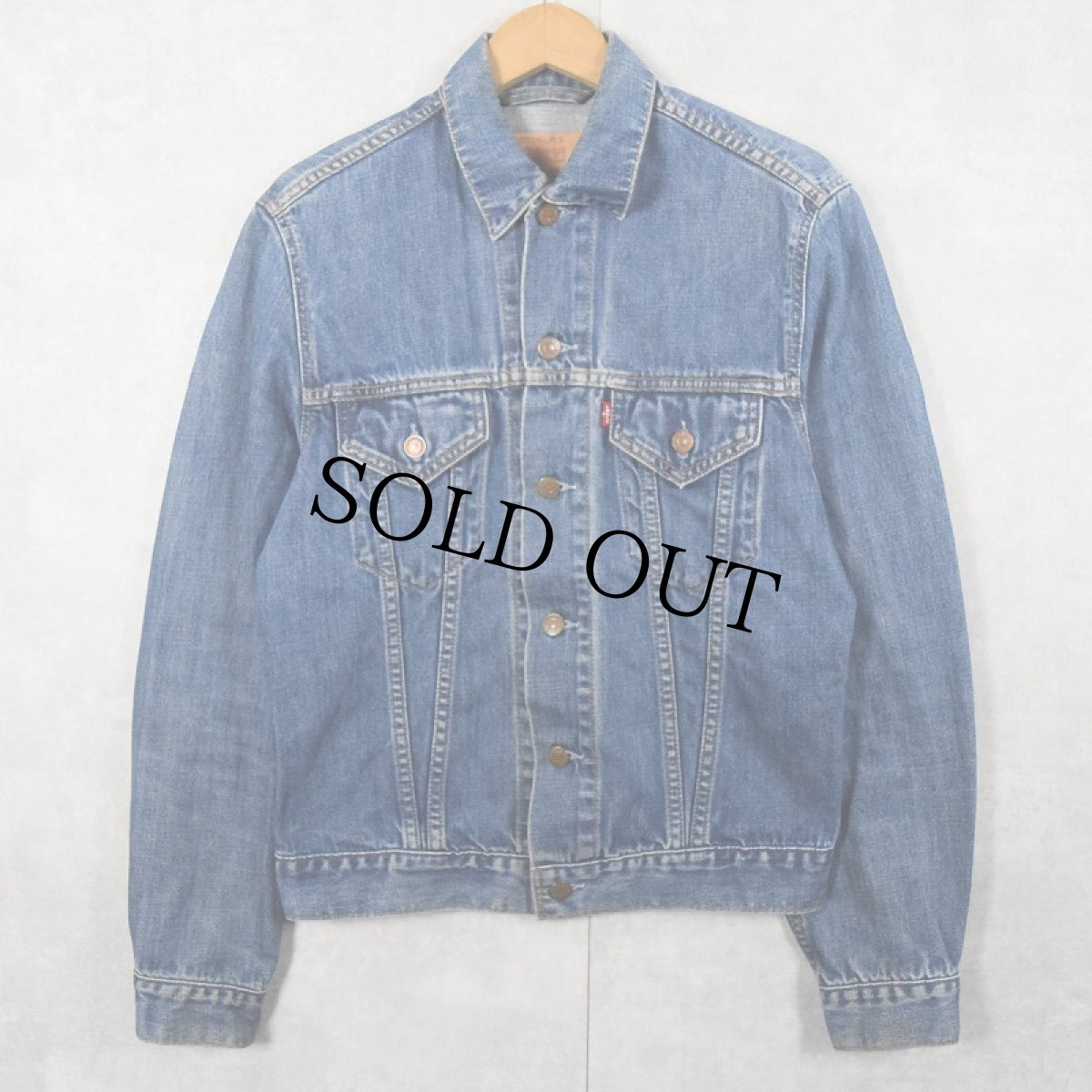 画像1: EURO Levi's 70500-04 デニムジャケット M (1)