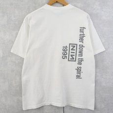 画像2: 90's NINE INCH NAILS USA製 "Further Down The Spiral" ロックバンドプリントTシャツ L (2)
