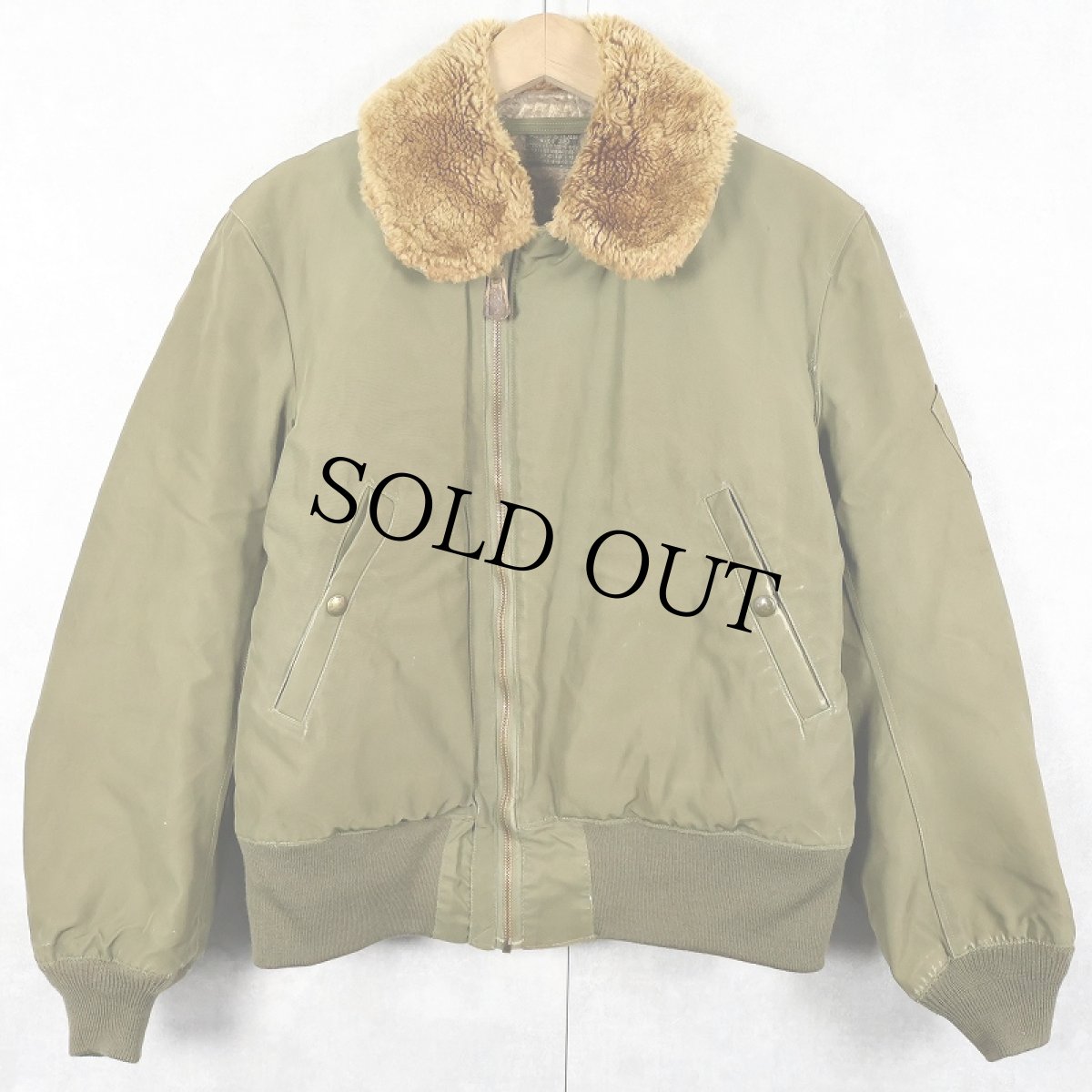 画像1: 40's USAAF B-15 AERO LEATHER CLOTHING CO.社製 フライトジャケット SIZE 38R (1)