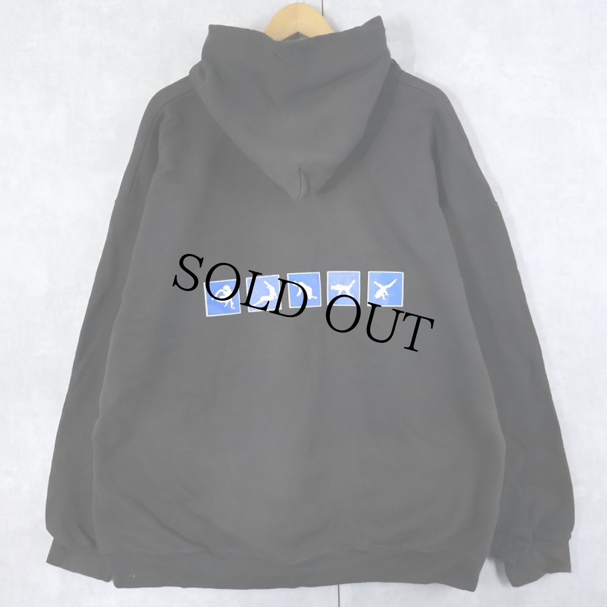 画像2: Mindless Self Indulgence ロックバンド ロゴプリントスウェットフーディー BLACK XL (2)