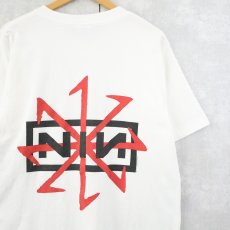 画像2: 90's NINE INCH NAILS USA製 "DEVIL TOUR 1995" ロックバンドプリントTシャツ L (2)
