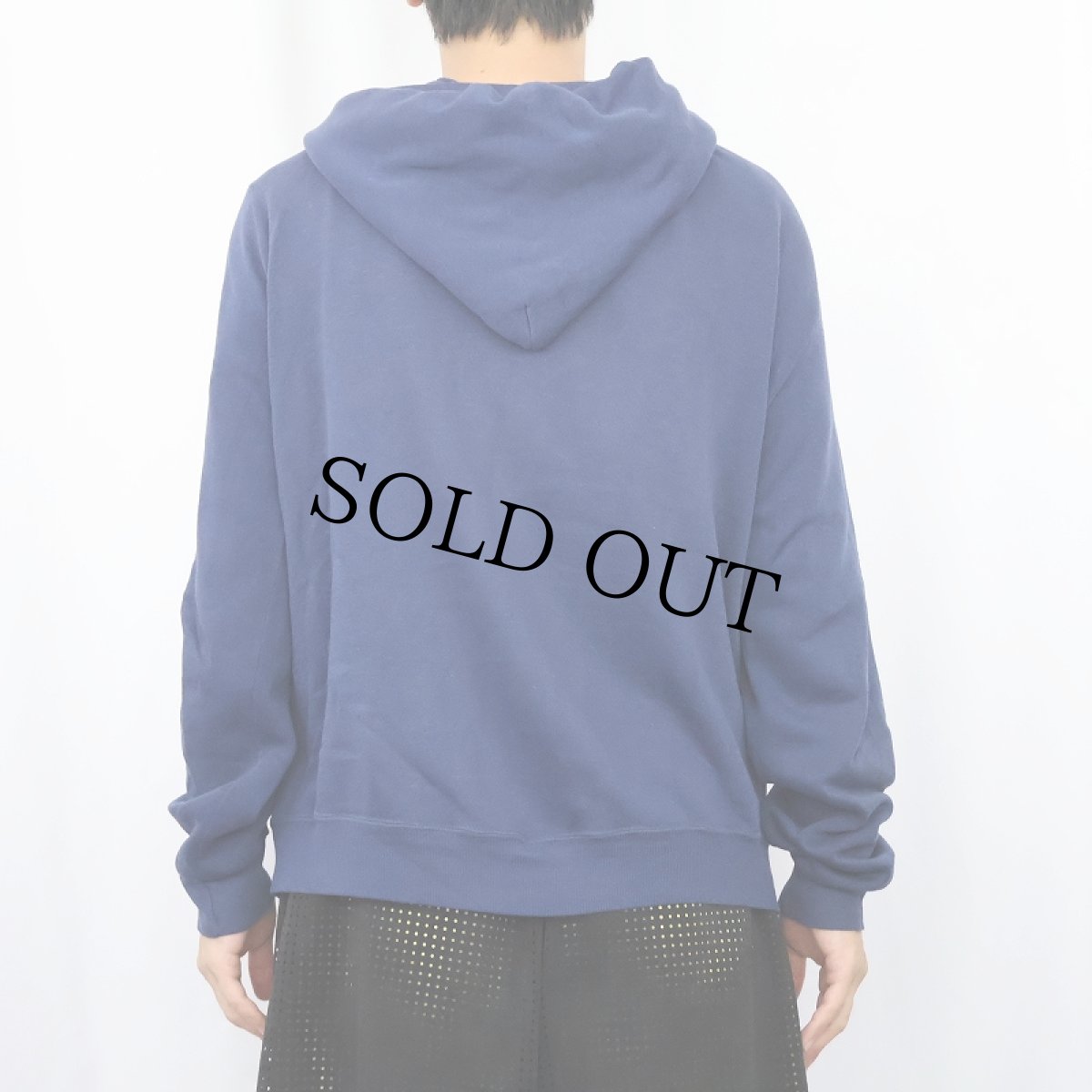 画像3: 70〜80's 無地スウェットジップパーカー NAVY (3)