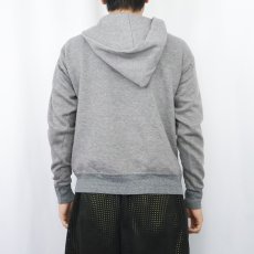 画像3: 80's Pannill USA製 無地スウェットジップパーカー L (3)